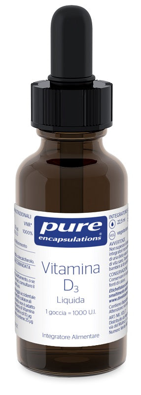 PURE ENCAPSUL VITAMINA D3 LIQ - Lovesano 
