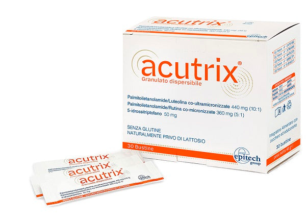Acutrix 30 Bustine Senza Glutine Naturalmente Privo Di Lattosio