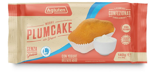 Agluten Nuovi Plumcake Yogurt 4 Pezzi Da 35 G - Lovesano 