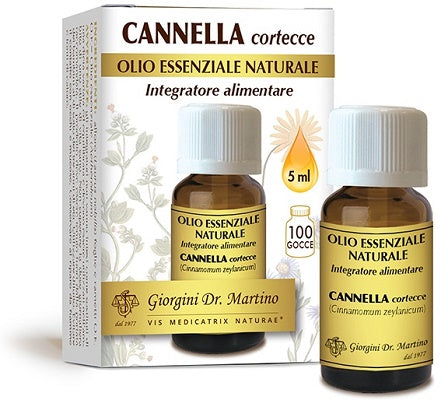Cannella Cortecce Olio Essenziale Naturale 5 Ml - Lovesano 