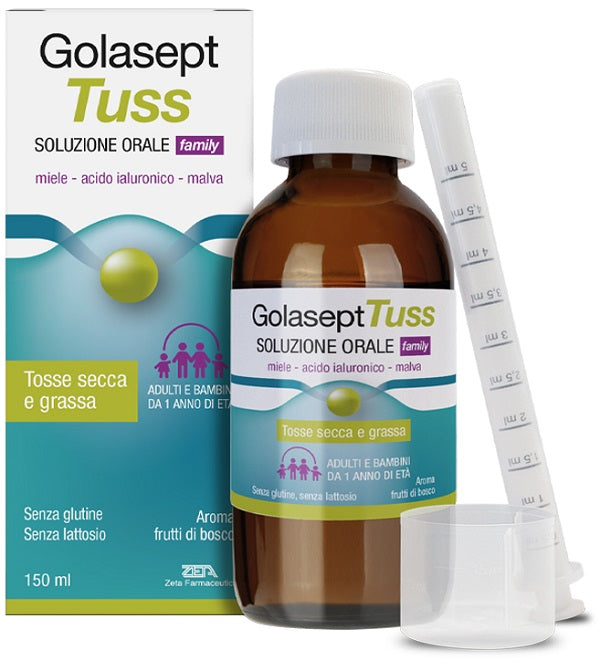Soluzione Orale Golasept Tuss Family 150 Ml - Lovesano 