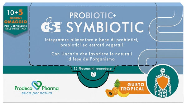 Probiotic+ Gse Symbiotic 15 Flaconcini - Lovesano 