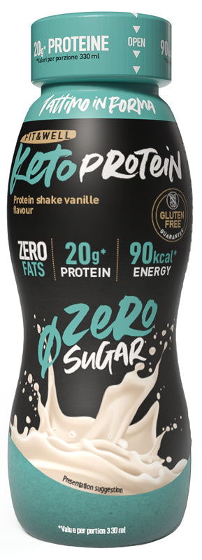 Keto Protein Shake Vaniglia 330 Ml - Lovesano 