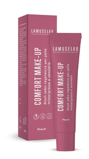 Lamuselab Comfort Make-up Blush Seboregolatore Rose Peach - Lovesano 