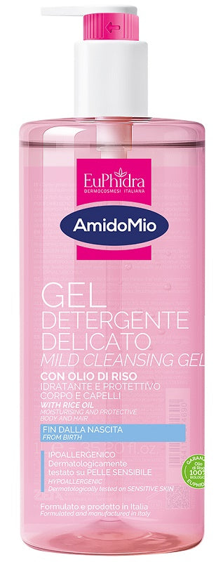 Euphidra Amidomio Gel Detergente Delicato 1000 Ml - Lovesano 