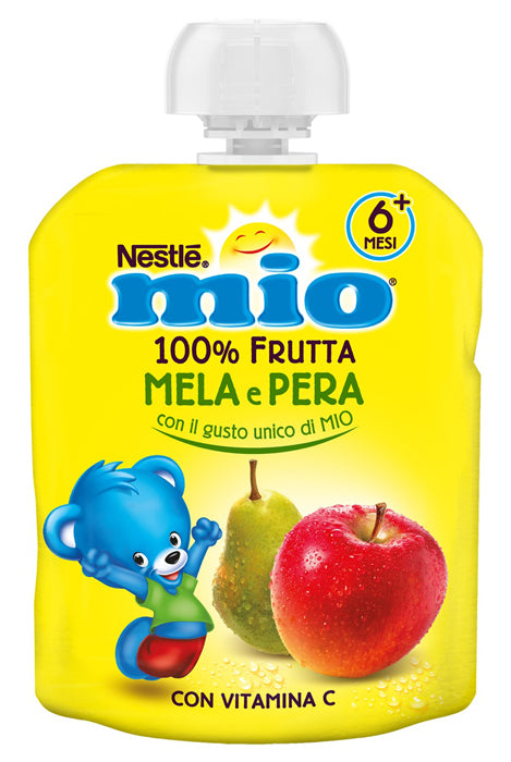 Mio Pouch Omogeneizzato Mela Pera 90 G
