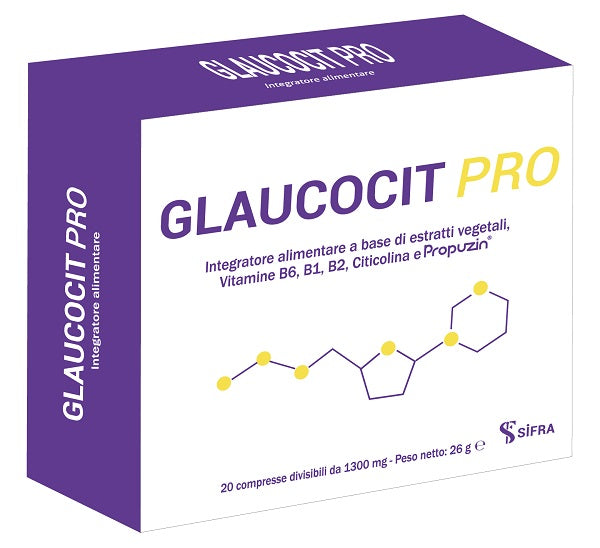 Glaucocit Pro 20 Compresse Divisibili Da 1300 Mg - Lovesano 