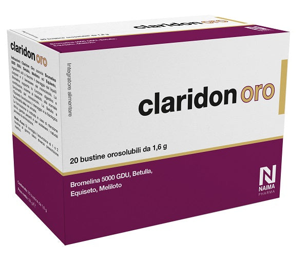Claridon Oro 20 Bustine Orosolubili Da 1,6 G - Lovesano 