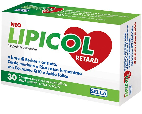 Neo Lipicol Retard 30 Compresse - Lovesano 