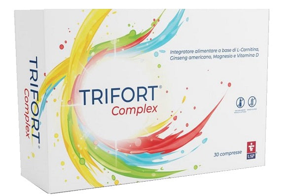 Trifort Complex 30 Compresse Senza Glutine Naturalmente Privo Di Lattosio