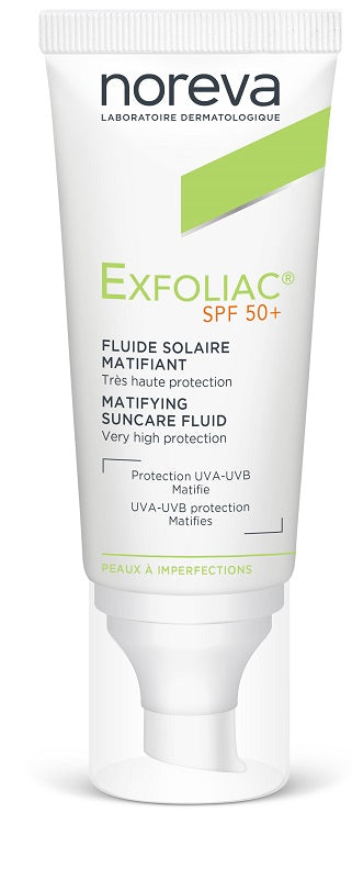 EXFOLIAC FLUIDE SOLAIRE SPF50+ - Lovesano 