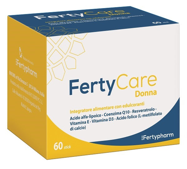 Fertycare 60 Stick Da 2 G Con Edulcoranti Senza Glutine Senza Lattosio Senza Zucchero - Lovesano 