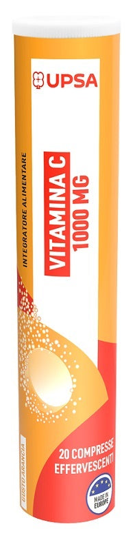 Upsa Vitality Vitamina C 1000 Mg 20 Compresse Effervescenti - Lovesano 