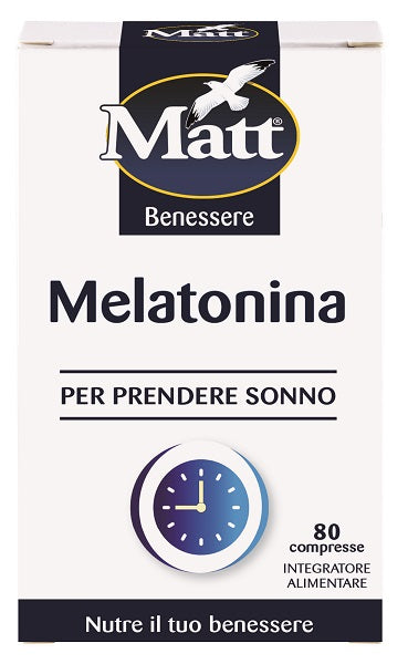 MATT BEN MELATONINA 80CPR