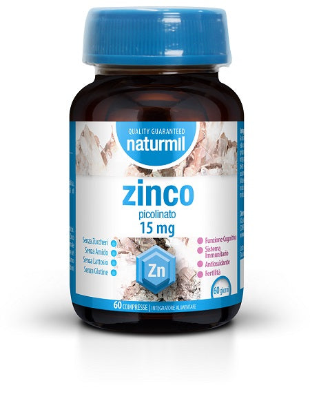 ZINCO PICOLINATO 15MG 60CPR