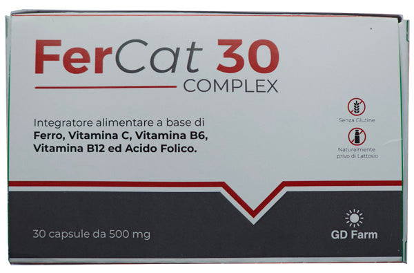 Fercat 30 Complex 30 Capsule Da 500 Mg - Lovesano 