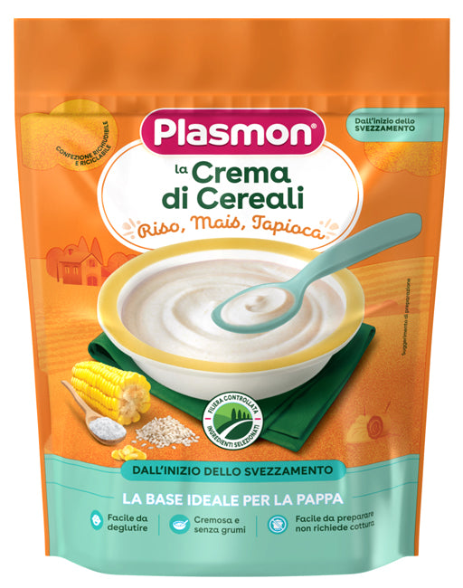 PLASMON Cereali Cr.Riso Mais Tapioca 200g - Lovesano 