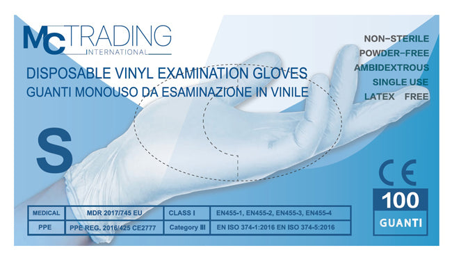 GUANTI VINILE S/POLV S PULIN 100 - Lovesano 