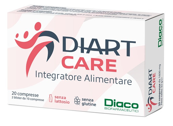 Diart Care 20 Compresse Senza Glutine E Lattosio