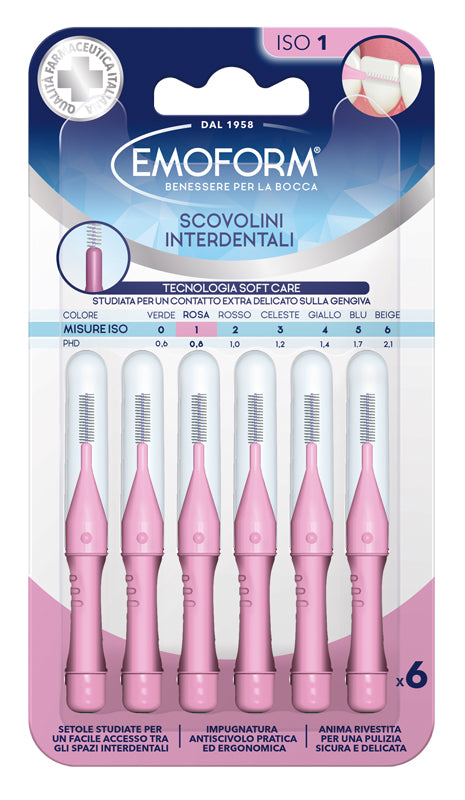 EMOFORM Scov.ISO 1 Rosa 6pz - Lovesano 
