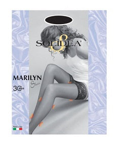Marilyn 30 Sheer Calza Autoreggente Sabbia 2 - Lovesano 
