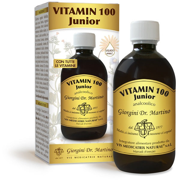 Vitamin 100 Junior Liquido Analcolico 500 Ml - Lovesano 