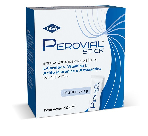 Perovial Stick 30 Stick Da 3 G Con Edulcoranti Senza Glutine Senza Lattosio