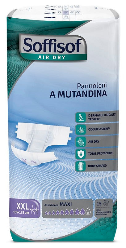Pannolino Mutandina Air Dry Soffisof Maxi Xxl 15 Pezzi - Lovesano 