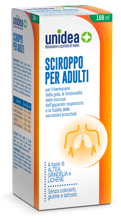 Unidea Sciroppo Per Adulti 150 Ml - Lovesano 
