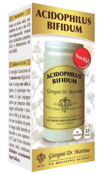 ACIDOPHILUS BIFID POLV 100G GIOR - Lovesano 