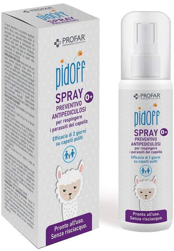 Profar Pidoff Spray Preventivo Antipediculosi 100 Ml - Lovesano 