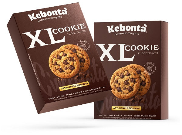 Kebonta' Cookie Xl Senza Lattosio Senza Glutine 4x50g