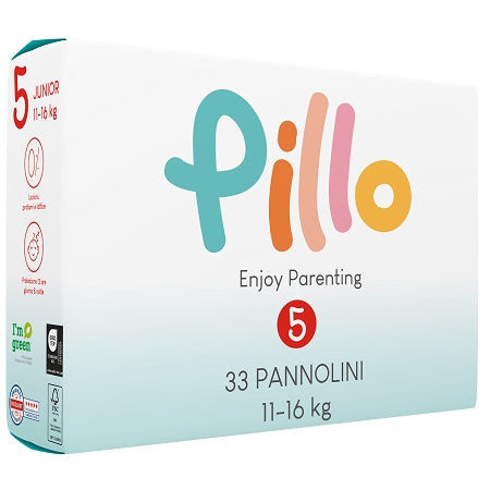 Pillo Enjoy Pannolini Junior 11 16 Kg Taglia 5 33 Pezzi - Lovesano 