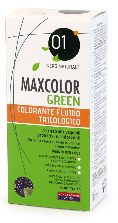 MAXCOLOR GREEN 01 NERO NAT - Lovesano 