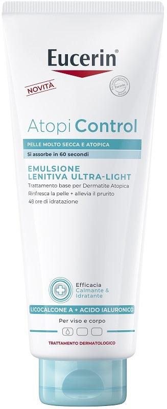 Eucerin Emulsione Lenitiva Ultra Light 400 Ml - Lovesano 