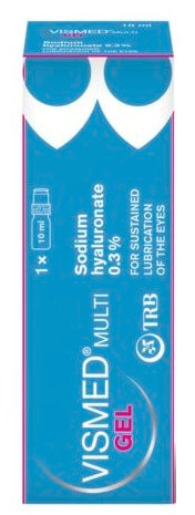 Collirio Lubrificante Vismed Gel Multi Acido Ialuronico 0,3% 10 Ml