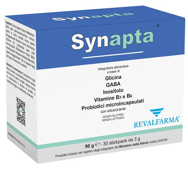 Synapta 30 Stickpack Con Edulcorante Senza Glutine E Lattosio