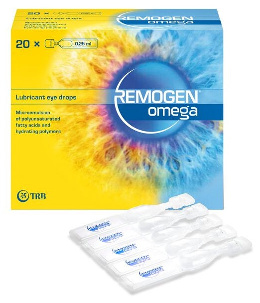 Remogen Omega Gocce Oculari Lubrificanti 20 Monodose Da 0,25 Ml - Lovesano 