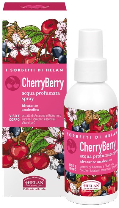 I Sorbetti Di Helan Cherryberry Acqua Profumata Spray Idratante 100 Ml - Lovesano 