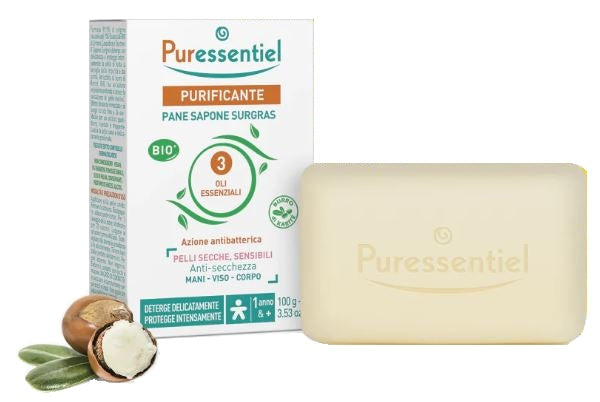 PURESSENTIEL SAPONE SOLIDO 100G - Lovesano 