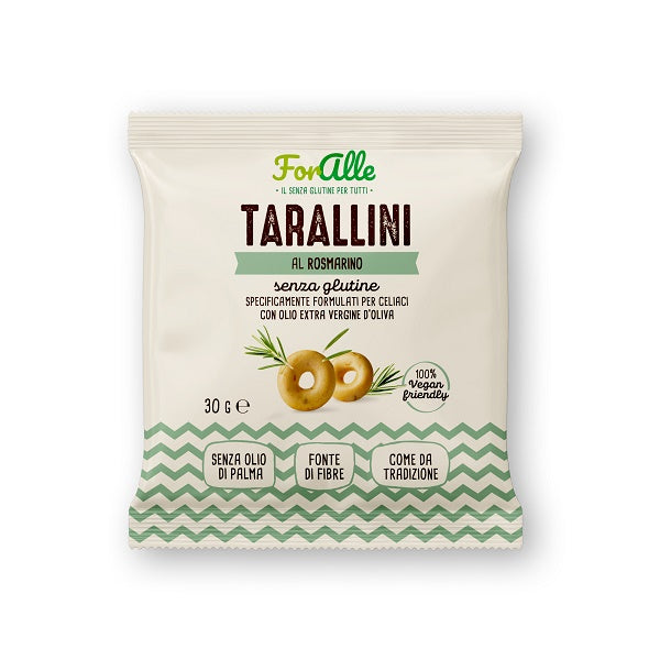 Foralle Tarallini Rosmarino 30 G - Lovesano 