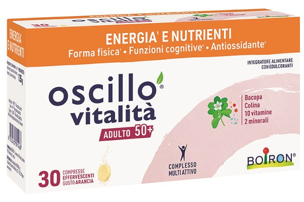 Oscillo Vitalita' 50+ 30 Compresse Effervescenti - Lovesano 