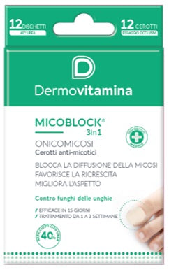 Micoblock Onicomicosi Patch Cerotto Anti Micotico 12 Pezzi - Lovesano 