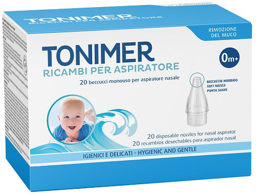Ricambi Aspiratore Nasale Tonimer 20 Pezzi - Lovesano 