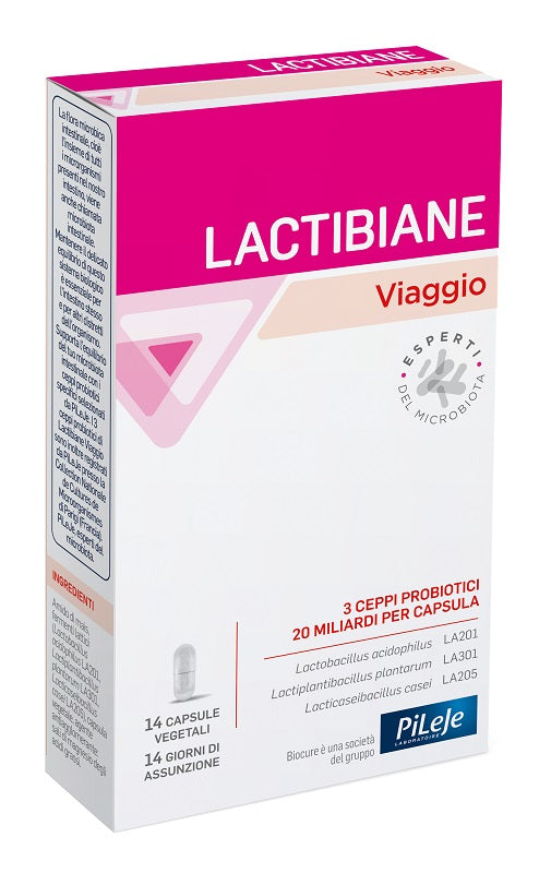 Lactibiane Viaggio 14 Capsule Vegetali