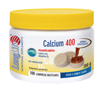 LONGLIFE CALCIUM CACAO 100CPR< - Lovesano 