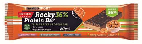ROCKY 36% PROT BAR PEANUT 50G - Lovesano 