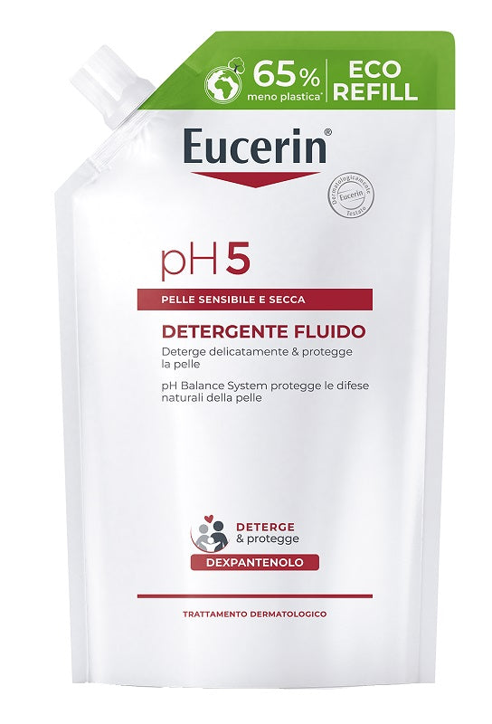Eucerin Ph5 Wash Lotion 400 Ml Refill Detergente Fluido