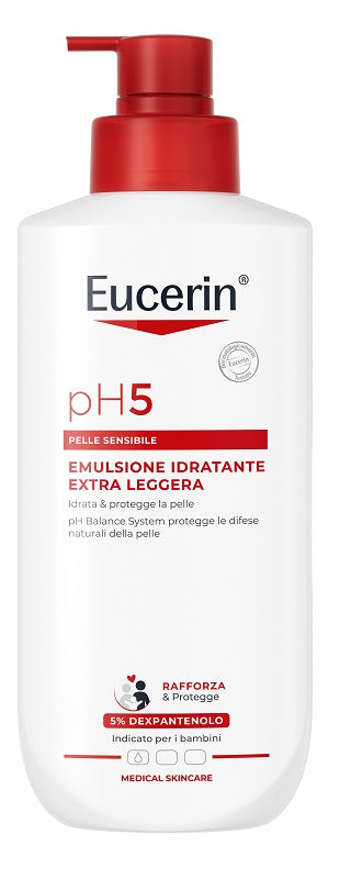 Eucerin Ph5 Emulsione Idratante Extra Leggera 400 Ml - Lovesano 