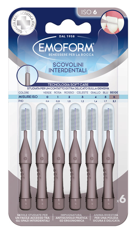 EMOFORM Scov.ISO 6 Grigio 6pz - Lovesano 